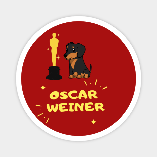 The award "Weiner" Sausage dog Magnet by AJDP23